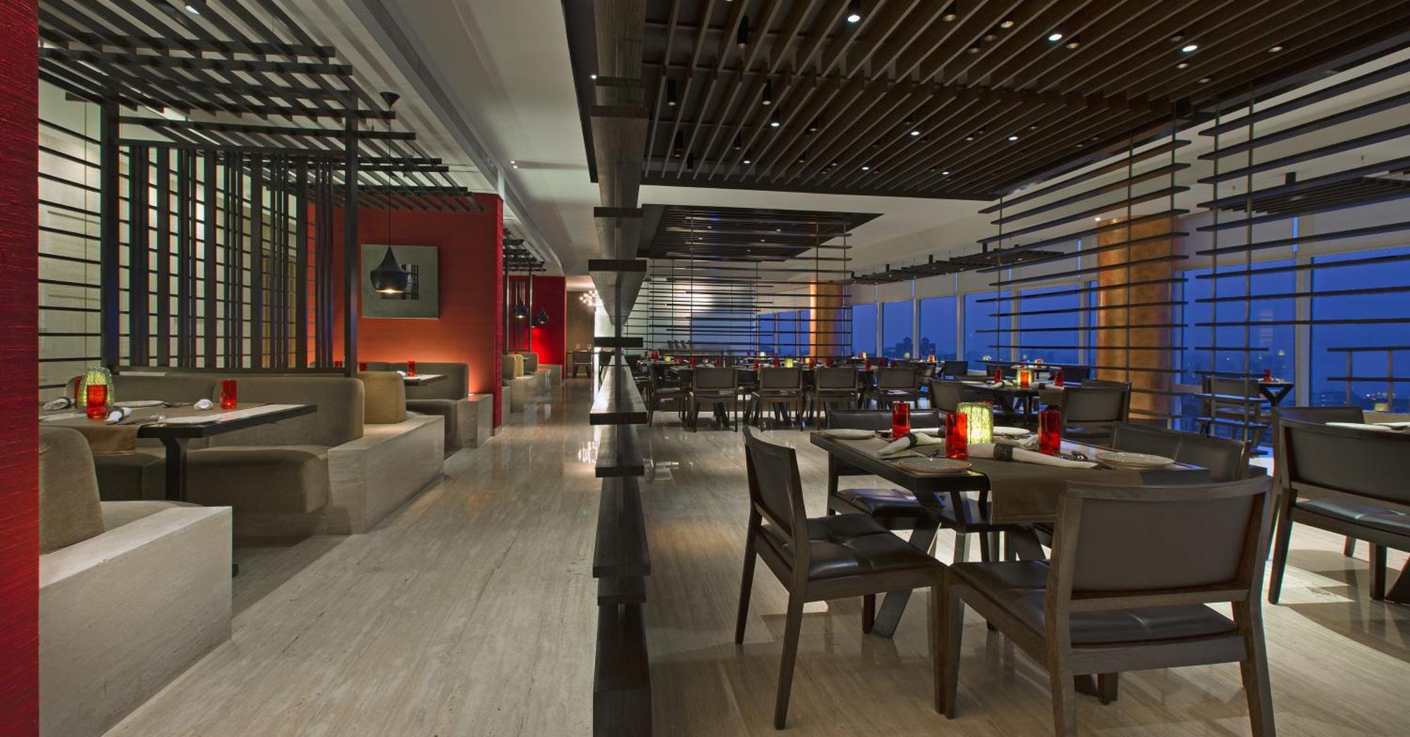 The Westin Mumbai Garden City Exterior photo 3D rendering of a restaurant