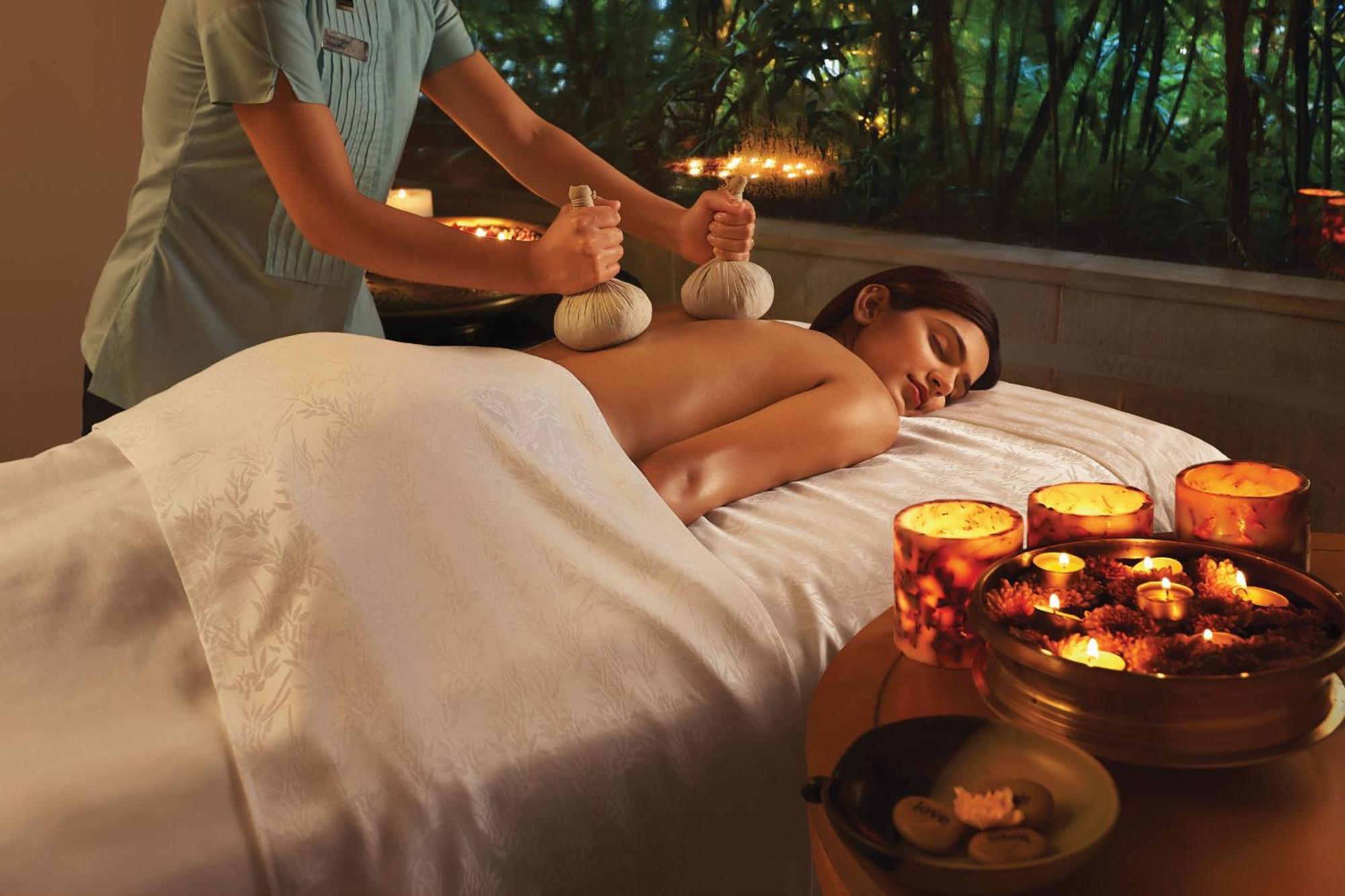 The Westin Mumbai Garden City Exterior photo Thai massage